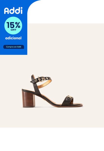 Sandalias Vela Negro Glamour Sandalias Vela Negro Glamour Talla 39