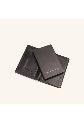Estuche Vertical Con Tarjetero Met Negro Tecno