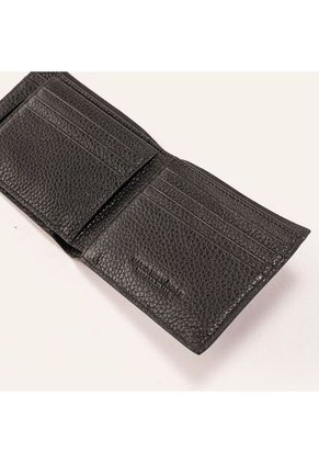 Billetera Extraplana Con Inserto Negro Sombra Billetera Extraplana Con Inserto Negro Sombra