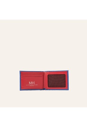 Billetera Slim Horizontal Azul Esencial Billetera Slim Horizontal Azul Esencial