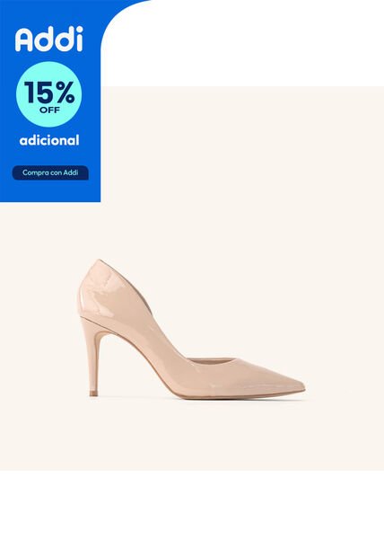 Tacones Capri Nude Glamour Tacones Capri Nude Glamour Talla 35