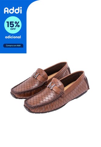 Mocasín Driver Amador Havana Oscuro MH Mocs Mocasín Driver Amador Havana Oscuro MH Mocs Talla 40 Mario Hernández