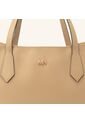 Tote Alas Mediano Taupe Coral Tote Alas Mediano Taupe Coral de Mario Hernández