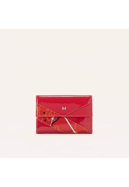 Billetera Tessa Rojo Mosaico Billetera Tessa Rojo Mosaico