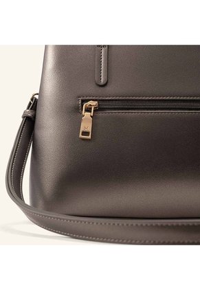 Satchel Kantu Negro Plata Kroma Satchel Kantu Negro Plata Kroma