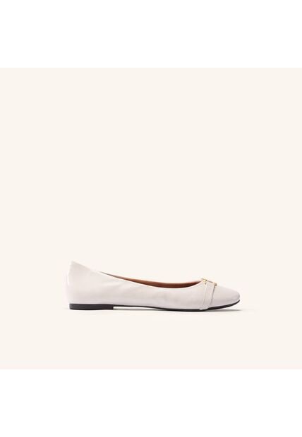 Baletas Guadalupe Blanco Julia Baletas Guadalupe Blanco Julia Talla 39