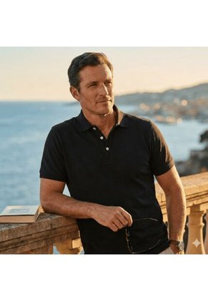 Camiseta Polo Emblema Noche Tierra Arriba Camiseta Polo Emblema Noche Tierra Arriba Talla XXL