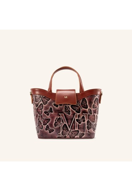 Tote Alas Mini Cocoa Mariposas