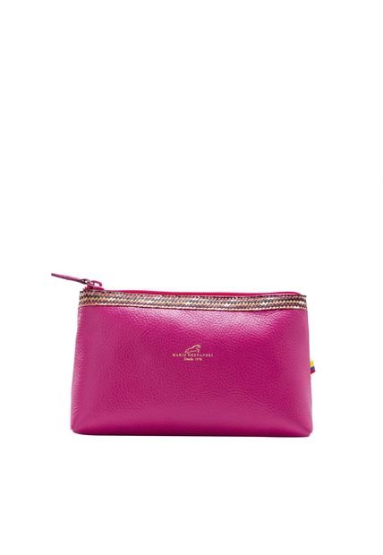 Cosmetiquero Mediano Fucsia Caña Flecha Cosmetiquero Mediano Fucsia Caña Flecha