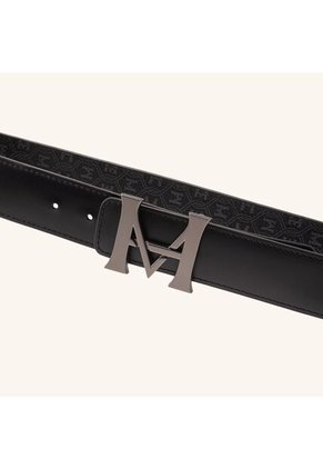 Cinturón Monograma Doble Faz Palenque Negro Lt Cinturón Monograma Doble Faz Palenque Negro Lt Talla S