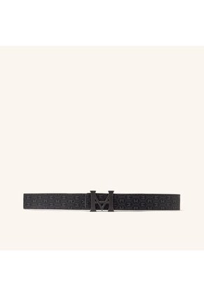 Cinturón Monograma Doble Faz Palenque Negro Lt Cinturón Monograma Doble Faz Palenque Negro Lt Talla S