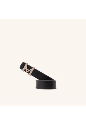 Cinturón Monograma Doble Faz Negro Café Lt Cinturón Monograma Doble Faz Negro Café Lt Talla M