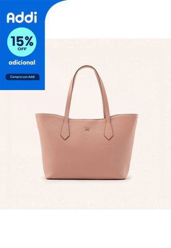 Tote Alas Mediano Rosado Pálido Siena Tote Alas Mediano Rosado Pálido Siena Mario Hernández