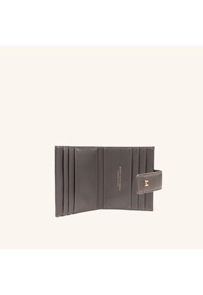 Tarjetero Broche Kantu Negro Plata Kroma Tarjetero Broche Kantu Negro Plata Kroma