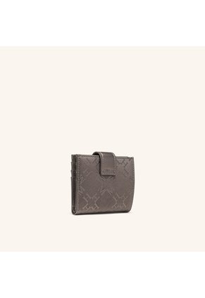 Tarjetero Broche Kantu Negro Plata Kroma Tarjetero Broche Kantu Negro Plata Kroma