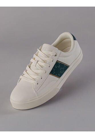 Tenis Huella Blanco Verde Tenis Huella Blanco Verde Talla 44 Mario Hernández