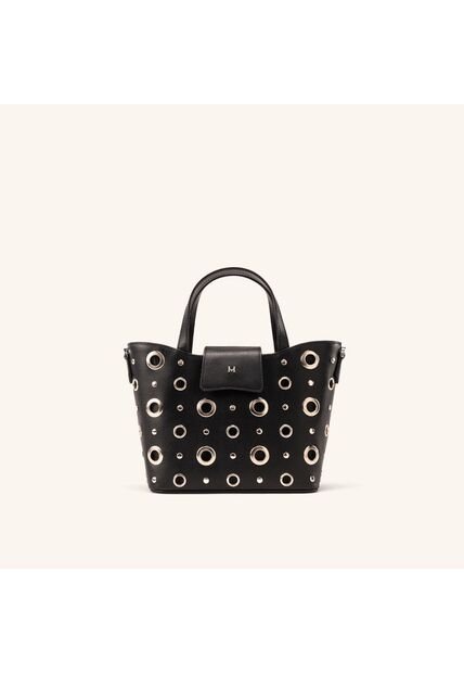 Tote Alas Mini Negro Níquel Alma Tote Alas Mini Negro Níquel Alma