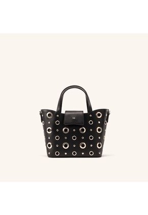 Tote Alas Mini Negro Níquel Alma Tote Alas Mini Negro Níquel Alma