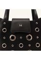 Tote Alas Mini Negro Níquel Alma Tote Alas Mini Negro Níquel Alma de Mario Hernández