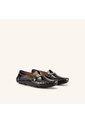 Mocasín Driver Salome Negro Charol MH Mocs Mocasín Driver Salome Negro Charol MH Mocs Talla 34 de Mario Hernández