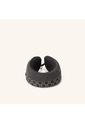 Almohada Con Pouch Negro Gris Explora Almohada Con Pouch Negro Gris Explora