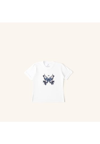 Camiseta Alas Blanco Tierra Arriba Camiseta Alas Blanco Tierra Arriba Talla S Mario Hernández