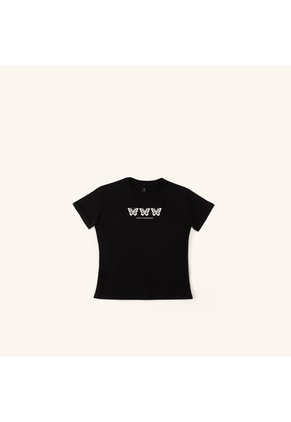 Camiseta Aura Negro Tierra Arriba Camiseta Aura Negro Tierra Arriba Talla S