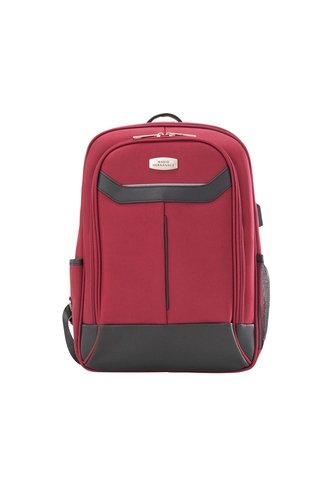 Morral Cuadrado Dos Cremalleras Rojo Urban Mario Hernández