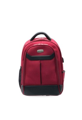 Morral Curvo Dos Cremalleras Rojo Urban Mario Hernández