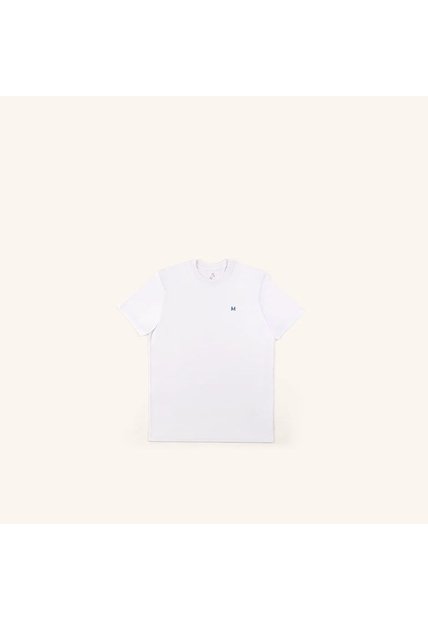 Camiseta Leal Blanco Naval Tierra Arriba Camiseta Leal Blanco Naval Tierra Arriba Talla M