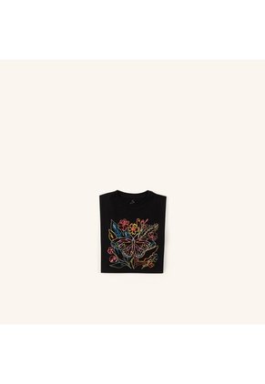 Camiseta Cira Negro Tierra Arriba