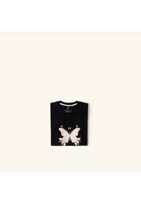 Camiseta Alas Negro Tierra Arriba