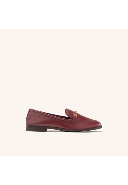 Mocasin Gardenia Borgoña Julia Mocasin Gardenia Borgoña Julia Talla 35