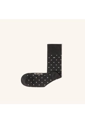 Medias Cruz Extrafina Negro Gris MH Socks Medias Cruz Extrafina Negro Gris MH Socks