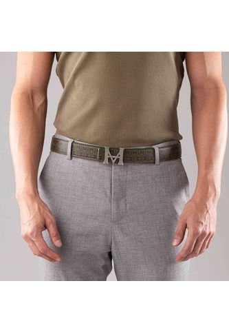 Cinturón Casual Hombre Monograma Doble Faz Militar-toffe Cinturón Casual Hombre Monograma Doble Faz Militar-toffe Talla S Mario Hernández