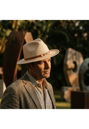 Sombrero Palenque Siena Coñac Aguadeño