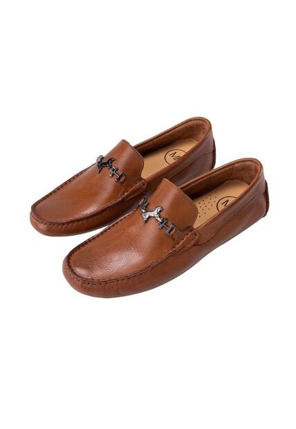 Mocasín Driver Will Con Herraje Whisky Mh Mocs Mocasín Driver Will Con Herraje Whisky Mh Mocs Talla 42