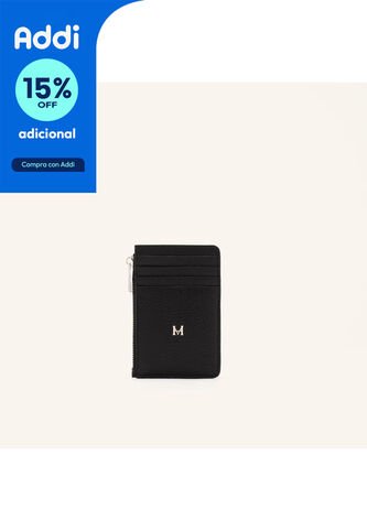 Tarjetero 8 Tarjetas Con Zip Negro Sombra Tarjetero 8 Tarjetas Con Zip Negro Sombra Mario Hernández