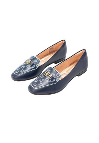 Mocasín Luciana Cobalto MH Mocs Mocasín Luciana Cobalto MH Mocs Talla 35 Mario Hernández