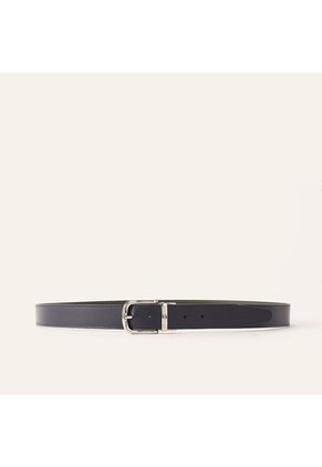 Cinturón Casual Doble Faz Azul Verde Esencial Cinturón Casual Doble Faz Azul Verde Esencial Talla 120