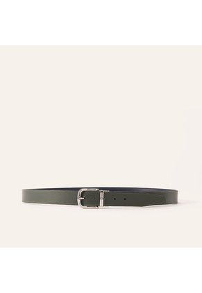 Cinturón Casual Doble Faz Azul Verde Esencial Cinturón Casual Doble Faz Azul Verde Esencial Talla 120