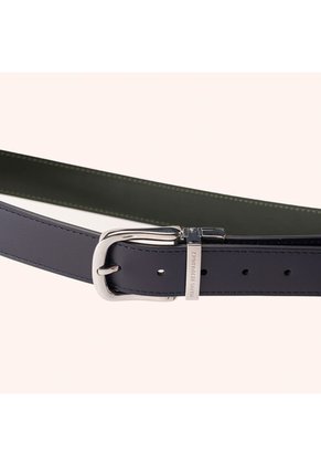 Cinturón Casual Doble Faz Azul Verde Esencial Cinturón Casual Doble Faz Azul Verde Esencial Talla 120