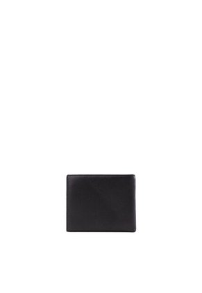 Billetera Extraplana Con Visor Negro Nogal Billetera Extraplana Con Visor Negro Nogal