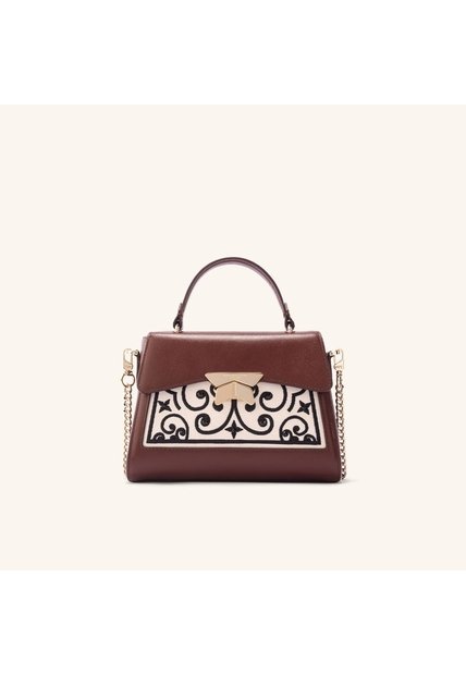Bolso De Mano Alma Con Cadena Toffe Sagrada