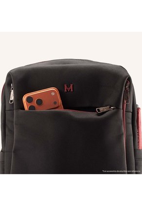 Morral Funcional Lt Negro Rojo Soto