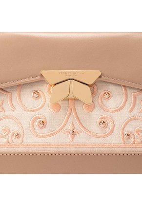 Bolso De Mano Alma Con Cadena Pardo Sagrada