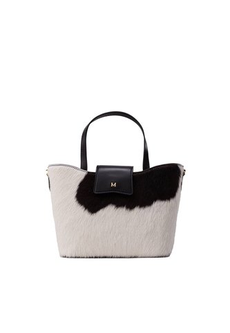 Tote Alas Mini Vaca Negro Jungla Mario Hernández