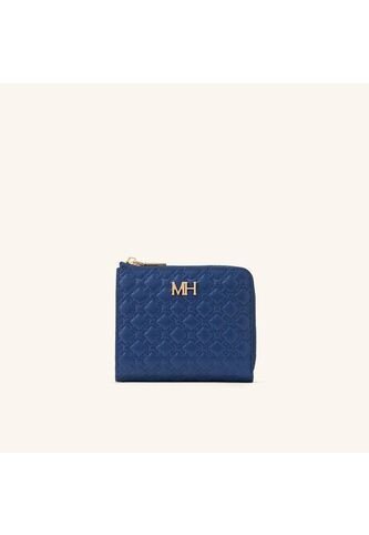 Billetera Zip Light Pequeña Azul Sarah Billetera Zip Light Pequeña Azul Sarah Mario Hernández