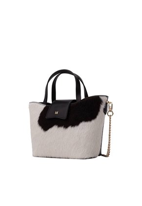 Tote Alas Mini Vaca Negro Jungla