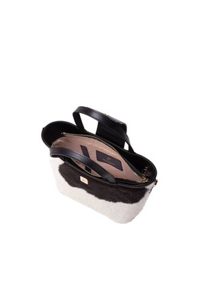 Tote Alas Mini Vaca Negro Jungla